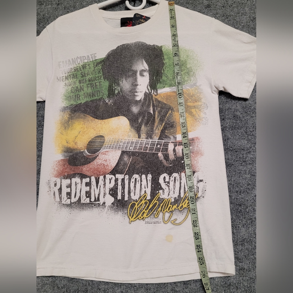 Bob Marley Graphic T-Shirt -2009 White - Picture 2 of 7